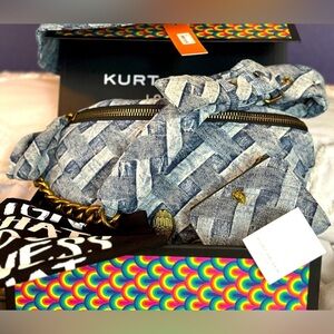 ❤️‍🔥KURT GEIGER DENIM QUILTED BUM BAG/CROSSBODY❣️BAG ONLY❣️SEE BUNDLE LISTING🥰